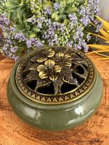 Turíbulo Queimador Defumador Incensário De Mesa Porcelana - Equilíbrio