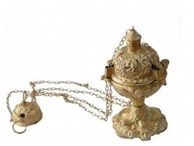 turíbulo sacro católico alumínio igreja religião