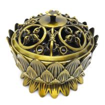 Turíbulo Sacro Defumador Divino De Mesa Metal Pequeno 10cm Turíbulo Sacro Defumador Divino De Mesa Metal Pequeno 10cm