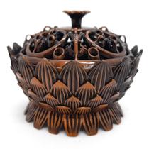 Turíbulo Sacro Defumador Divino De Mesa Metal Pequeno 8cm Turíbulo Sacro Defumador Divino De Mesa Metal Pequeno 8cm