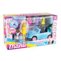 Turma da Manu Boneca Carrinho Vestidos e Bichinho de Estimação Turma da Manu Boneca Carrinho Vestidos e Bichinho de Estimação