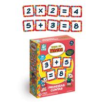 Turma da Mônica Jogo Primeiras Contas Madeira Nig Brinquedos