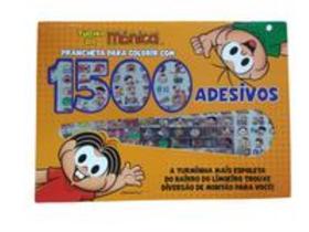 Turma Da Mônica - Prancheta para colorir com 1500 Adesivos - Vol.1 - ON LINE EDITORA