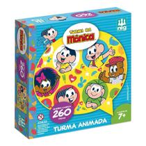 Turma Da Mônica Quebra Cabeça Mônica Cebolinha Cascão Magali 260pcs - Nig Turma Da Mônica Quebra Cabeça Mônica Cebolinha Cascão Magali 260pcs - Nig