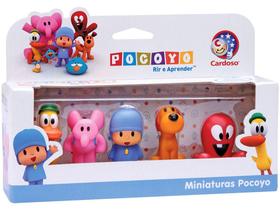 Turma Do Pocoyo Miniaturas/ Dedoche 5 Peças - Cardoso Toys