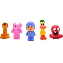 Turma Do Pocoyo Miniaturas Dedoche Bonecos De Vinil 5 Peças Turma Do Pocoyo Miniaturas Dedoche Bonecos De Vinil 5 Peças