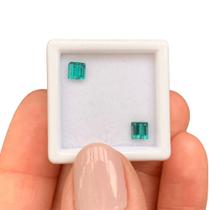 Turmalina Azul Baguete Par 0,87ct