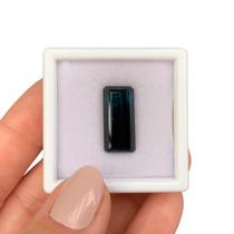 Turmalina Azul Baguete Retangular 12,87ct Turmalina Azul Baguete Retangular 12,87ct