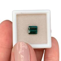 Turmalina Azul Baguete Retangular 1,79ct