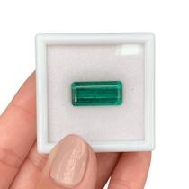 Turmalina Azul Esverdeada Baguete Retangular 9,66ct