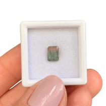 Turmalina Bicolor Baguete Retangular 0,89ct (3) Turmalina Bicolor Baguete Retangular 0,89ct (3)