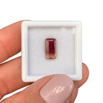 Turmalina Bicolor Baguete Retangular 1,86ct
