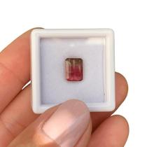 Turmalina Bicolor Baguete Retangular 1,90ct
