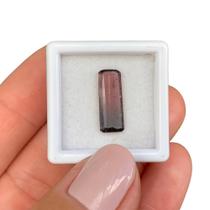 Turmalina Bicolor Baguete Retangular 2,05ct