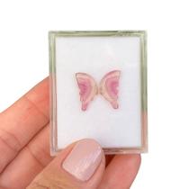 Turmalina Bicolor Placa Borboleta Par 2,80ct Turmalina Bicolor Placa Borboleta Par 2,80ct