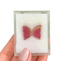 Turmalina Bicolor Placa Par Borboleta 17,41ct Turmalina Bicolor Placa Par Borboleta 17,41ct