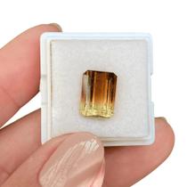 Turmalina Bicolor Retangular 4,43ct