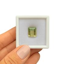 Turmalina Bicolor Retangular 8,61ct