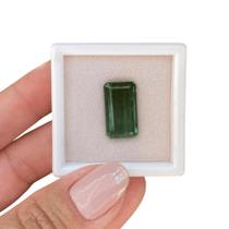 Turmalina Bicolor Verde Azulada Baguete 11,45ct Turmalina Bicolor Verde Azulada Baguete 11,45ct