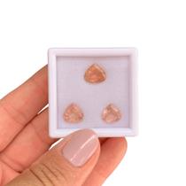 Turmalina Laranja Rosada Gota SET 7,59ct Turmalina Laranja Rosada Gota SET 7,59ct