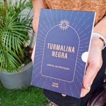 Turmalina Negra Base de Madeira - Coleção Feng Shui Proteção Turmalina Negra Base de Madeira - Coleção Feng Shui Proteção