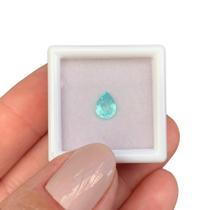 Turmalina Paraíba Azul Neon Gota 0,64ct