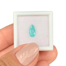 Turmalina Paraíba Azul Neon Gota 0,72ct Turmalina Paraíba Azul Neon Gota 0,72ct