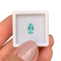 Turmalina Paraíba Azul Neon Lágrima Gota 0,76ct