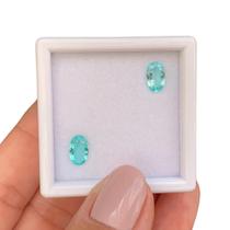 Turmalina Paraíba Azul Neon Oval Par 1,52ct