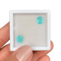 Turmalina Paraíba Azul Neon Oval Par 2,87ct - ENE2ESE