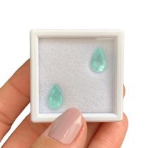 Turmalina Paraíba Neon Gota Par 4,90ct