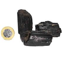 Turmalina Preta Firme Pedra Natural 50 a 60mm 80g Classe B Turmalina Preta Firme Pedra Natural 50 a 60mm 80g Classe B