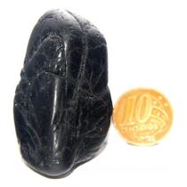 Turmalina Preta Pedra Natural Rolado Para Proteção 45mm 70g Turmalina Preta Pedra Natural Rolado Para Proteção 45mm 70g