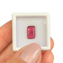Turmalina Rosa Baguete Retangular 1,70ct