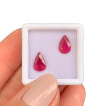 Turmalina Rosa Gota Par 2,04ct