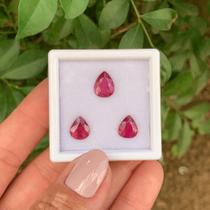 Turmalina Rosa Gota SET 4,44ct - SP GEMAS