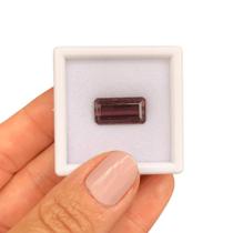 Turmalina Roxa Retangular 8,10ct