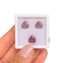 Turmalina Roxa Trillion SET 8,35ct Turmalina Roxa Trillion SET 8,35ct