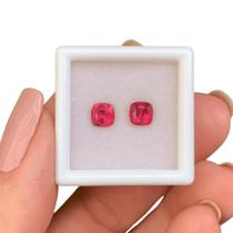 Turmalina Rubelita Antique Par 1,20ct Turmalina Rubelita Antique Par 1,20ct