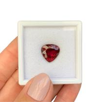 Turmalina Rubelita Coração Pera 6,00ct
