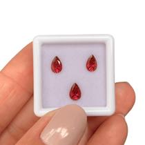 Turmalina Rubelita Gota SET 1,39ct Turmalina Rubelita Gota SET 1,39ct