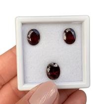 Turmalina Rubelita Oval SET 9,03ct