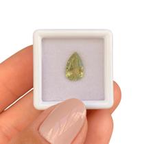 Turmalina Verde Amarelada Gota 1,77ct