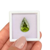 Turmalina Verde Amarelada Gota 9,91ct Turmalina Verde Amarelada Gota 9,91ct