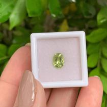 Turmalina Verde Amarelada Oval 1,45ct