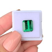 Turmalina Verde Azulada EmeraldCut 5,12ct