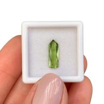 Turmalina Verde Baguete Retangular 1,43ct