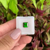 Turmalina Verde Baguete Retangular 2,76ct Turmalina Verde Baguete Retangular 2,76ct