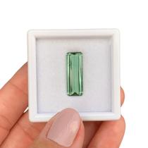 Turmalina Verde Baguete Retangular 5,47ct Turmalina Verde Baguete Retangular 5,47ct