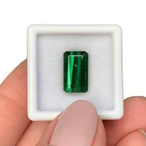 Turmalina Verde Baguete Retangular 5,59ct Turmalina Verde Baguete Retangular 5,59ct